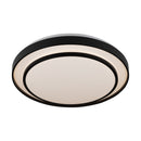 LED Flush Mount<br /><span style="color:#4AB0CE;">Entrega: 4-10 dias en USA</span><br /><span style="color:#4AB0CE;font-size:60%;">PREGUNTE POR ENTREGA EN PANAMA</span><br />Collection: Aziza<br />Finish: Black