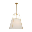 Four Light Pendant<br /><span style="color:#4AB0CE;">Entrega: 4-10 dias en USA</span><br /><span style="color:#4AB0CE;font-size:60%;">PREGUNTE POR ENTREGA EN PANAMA</span><br />Collection: Pullman<br />Finish: Brass