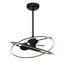 LED Fan D'Lier<br /><span style="color:#4AB0CE;">Entrega: 4-10 dias en USA</span><br /><span style="color:#4AB0CE;font-size:60%;">PREGUNTE POR ENTREGA EN PANAMA</span><br />Collection: Dorado<br />Finish: Matte Black