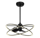 LED Fan D'Lier<br /><span style="color:#4AB0CE;">Entrega: 4-10 dias en USA</span><br /><span style="color:#4AB0CE;font-size:60%;">PREGUNTE POR ENTREGA EN PANAMA</span><br />Collection: Dorado<br />Finish: Matte Black