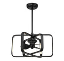 LED Fan D'Lier<br /><span style="color:#4AB0CE;">Entrega: 4-10 dias en USA</span><br /><span style="color:#4AB0CE;font-size:60%;">PREGUNTE POR ENTREGA EN PANAMA</span><br />Collection: Lynx<br />Finish: Matte Black