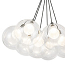 LED Chandelier<br /><span style="color:#4AB0CE;">Entrega: 2-3 semanas en USA</span><br /><span style="color:#4AB0CE;font-size:60%;">PREGUNTE POR ENTREGA EN PANAMA</span><br />Collection: Bolla<br />Finish: Black