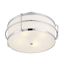 Four Light Semi-Flush Mount<br /><span style="color:#4AB0CE;">Entrega: 4-10 dias en USA</span><br /><span style="color:#4AB0CE;font-size:60%;">PREGUNTE POR ENTREGA EN PANAMA</span><br />Collection: Chauncey<br />Finish: Chrome
