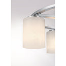 Four Light Semi-Flush Mount<br /><span style="color:#4AB0CE;">Entrega: 4-10 dias en USA</span><br /><span style="color:#4AB0CE;font-size:60%;">PREGUNTE POR ENTREGA EN PANAMA</span><br />Collection: Herron<br />Finish: Chrome