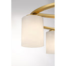 Four Light Semi-Flush Mount<br /><span style="color:#4AB0CE;">Entrega: 4-10 dias en USA</span><br /><span style="color:#4AB0CE;font-size:60%;">PREGUNTE POR ENTREGA EN PANAMA</span><br />Collection: Herron<br />Finish: Warm Brass