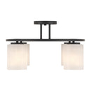Four Light Semi-Flush Mount<br /><span style="color:#4AB0CE;">Entrega: 4-10 dias en USA</span><br /><span style="color:#4AB0CE;font-size:60%;">PREGUNTE POR ENTREGA EN PANAMA</span><br />Collection: Herron<br />Finish: Matte Black