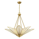 Four Light Pendant<br /><span style="color:#4AB0CE;">Entrega: 4-10 dias en USA</span><br /><span style="color:#4AB0CE;font-size:60%;">PREGUNTE POR ENTREGA EN PANAMA</span><br />Collection: Rivage<br />Finish: Warm Brass
