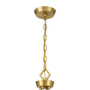 Four Light Pendant<br /><span style="color:#4AB0CE;">Entrega: 4-10 dias en USA</span><br /><span style="color:#4AB0CE;font-size:60%;">PREGUNTE POR ENTREGA EN PANAMA</span><br />Collection: Rivage<br />Finish: Warm Brass