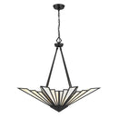 Four Light Pendant<br /><span style="color:#4AB0CE;">Entrega: 4-10 dias en USA</span><br /><span style="color:#4AB0CE;font-size:60%;">PREGUNTE POR ENTREGA EN PANAMA</span><br />Collection: Rivage<br />Finish: Matte Black