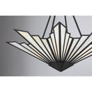 Four Light Pendant<br /><span style="color:#4AB0CE;">Entrega: 4-10 dias en USA</span><br /><span style="color:#4AB0CE;font-size:60%;">PREGUNTE POR ENTREGA EN PANAMA</span><br />Collection: Rivage<br />Finish: Matte Black
