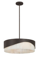 Four Light Pendant<br /><span style="color:#4AB0CE;">Entrega: 4-10 dias en USA</span><br /><span style="color:#4AB0CE;font-size:60%;">PREGUNTE POR ENTREGA EN PANAMA</span><br />Collection: Sway<br />Finish: Dark Bronze