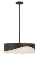 Four Light Pendant<br /><span style="color:#4AB0CE;">Entrega: 4-10 dias en USA</span><br /><span style="color:#4AB0CE;font-size:60%;">PREGUNTE POR ENTREGA EN PANAMA</span><br />Collection: Sway<br />Finish: Dark Bronze