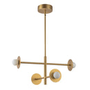 LED Chandelier<br /><span style="color:#4AB0CE;">Entrega: 4-10 dias en USA</span><br /><span style="color:#4AB0CE;font-size:60%;">PREGUNTE POR ENTREGA EN PANAMA</span><br />Collection: Elixir<br />Finish: Brushed Gold