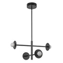 LED Chandelier<br /><span style="color:#4AB0CE;">Entrega: 4-10 dias en USA</span><br /><span style="color:#4AB0CE;font-size:60%;">PREGUNTE POR ENTREGA EN PANAMA</span><br />Collection: Elixir<br />Finish: Black