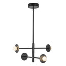 LED Chandelier<br /><span style="color:#4AB0CE;">Entrega: 4-10 dias en USA</span><br /><span style="color:#4AB0CE;font-size:60%;">PREGUNTE POR ENTREGA EN PANAMA</span><br />Collection: Elixir<br />Finish: Black