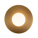 LED Flush Mount<br /><span style="color:#4AB0CE;">Entrega: 4-10 dias en USA</span><br /><span style="color:#4AB0CE;font-size:60%;">PREGUNTE POR ENTREGA EN PANAMA</span><br />Collection: Elixir<br />Finish: Brushed Gold