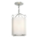 Hubbardton Forge - 121140-SKT-82-GG0137 - One Light Semi-Flush Mount - Bow - Vintage Platinum