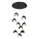 Hubbardton Forge - 131105-SKT-STND-10-85-GG0711 - LED Pendant - Brooklyn - Black