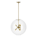 Hubbardton Forge - 134410-SKT-MULT-86-ZM0497 - Six Light Pendant - Sfera - Modern Brass