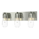 Hubbardton Forge - 201332-SKT-85-ZM0718 - Three Light Bath Sconce - Eos - Sterling