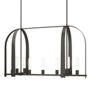 Hubbardton Forge - 131075-SKT-MULT-07-FD0462 - Nine Light Pendant - Triomphe - Dark Smoke