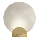 Hubbardton Forge - 201059-SKT-86-AR - One Light Wall Sconce - Callisto - Modern Brass