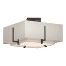 Hubbardton Forge - 126507-SKT-07-SF1205-SE1605 - Two Light Semi-Flush Mount - Exos - Dark Smoke