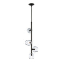 Hubbardton Forge - 131610-SKT-MULT-14-ZM0709 - Four Light Pendant - Ume - Oil Rubbed Bronze
