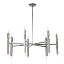 Hubbardton Forge - 137431-SKT-MULT-85 - 14 Light Pendant - Helix - Sterling