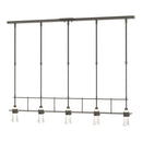 Hubbardton Forge - 137725-SKT-STND-07-ZM0343 - Five Light Pendant - Erlenmeyer - Dark Smoke