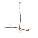 Hubbardton Forge - 139201-SKT-84-GG0677 - Three Light Pendant - Slide - Soft Gold