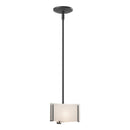 Hubbardton Forge - 188100-SKT-MULT-10-BB0156 - One Light Mini Pendant - Exos Glass - Black