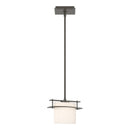 Hubbardton Forge - 188200-SKT-MULT-07-GG0182 - One Light Mini Pendant - Ellipse - Dark Smoke