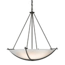 Hubbardton Forge - 194531-SKT-07-GG0170 - Three Light Chandelier - Compass - Dark Smoke