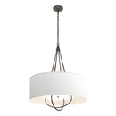 Hubbardton Forge - 104230-SKT-07-05-SF2811 - Four Light Pendant - Loop - Dark Smoke