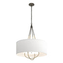 Hubbardton Forge - 104230-SKT-07-86-SF2811 - Four Light Pendant - Loop - Dark Smoke
