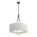 Hubbardton Forge - 104230-SKT-20-85-SJ2811 - Four Light Pendant - Loop - Natural Iron