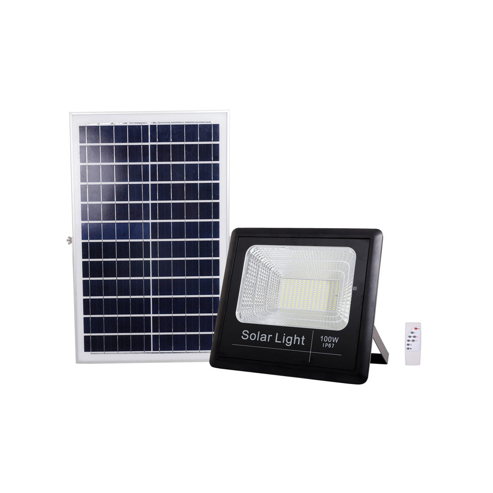 Foco Solar Led 200w - 3600lm - Luz Fria 6500k - Autonomia Hasta 2