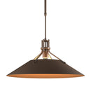 Hubbardton Forge - 363010-SKT-SHRT-75 - One Light Outdoor Pendant - Henry - Coastal Bronze