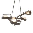 Hubbardton Forge - 137820-SKT-STND-07-ZM0549 - Five Light Pendant - Graffiti - Dark Smoke