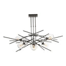 Hubbardton Forge - 137750-SKT-STND-07-ZM0588 - Six Light Pendant - Griffin - Dark Smoke