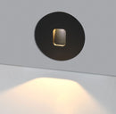 LÁMPARA DE PARED EXTERIOR LED 1*W EMITE 50LM TONALIDAD 3000K 100-240V /50-60HZ, ACABADO NEGRO.