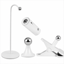 Lámpara De Mesa Recargable Táctil Multifuncional Con Luz Led Recargable 2W 4000K Acabado White/ Metal.