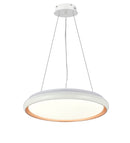 LÁMPARA DE TECHO COLGANTE 36W EMITE, 4300LM, INTERRUPTOR CCT,30K,40,60K, 110-240V 50-60HZ, ACABADO BLANCO.