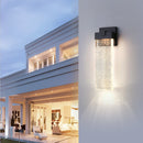 Lámpara De Pared Decorativa Con Luz Led 11W Acabado Black/ Die Cast Aluminium Cristal.