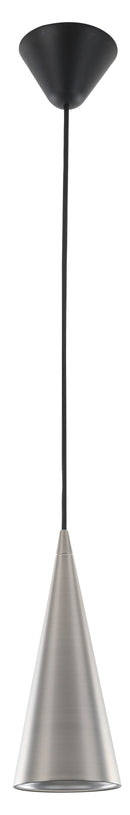 LÁMPARA DE TECHO COLGANTE DECORATIVA 1XGU10-20W, 110-240V, 50-60HZ, GRADO DE PROTECCION IP20, ACABADO DE NEGRO.