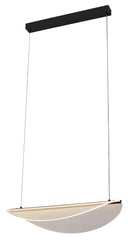 LÁMPARA DE TECHO COLGANTE DECORATIVA LED 16W, TONALIDAD DE 3000K, 110-240V, 50-60HZ, GRADO DE PROTECCION IP20.