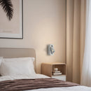 LÁMPARA DE PARED DECORATIVA LED 3W, 70LM,  TONALIDAD DE 3000K, 100-240V 50-60HZ, GRADO DE PROTECCION IP20, ACABADO BLANCO.