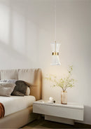 LÁMPARA DE TECHO DECORATIVA COLGANTE LED 7.7W, TONALIDAD 3000K, 110-240V, 50-60HZ, GRADO DE PROTECCION IP20.