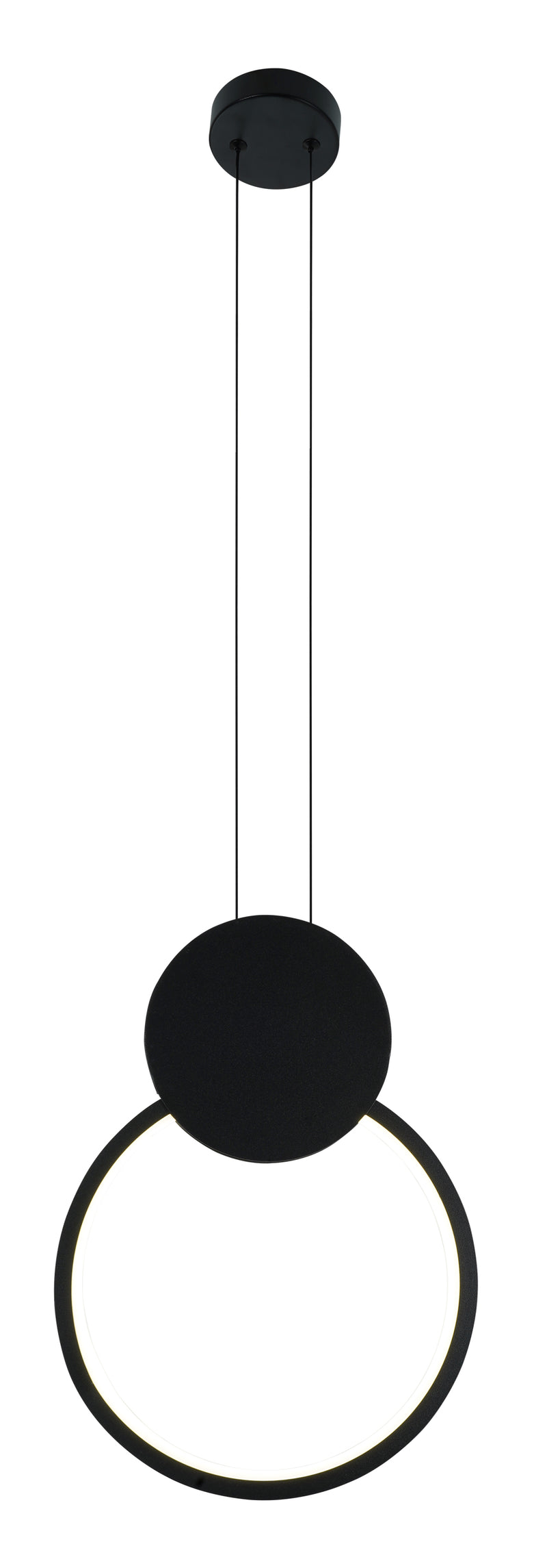 LÁMPARA TECHO MODERNA COLGANTE LED 10W,  TONALIDAD 3000K, 100-240V, 50-60HZ, GRADO DE PROTECCION IP20.